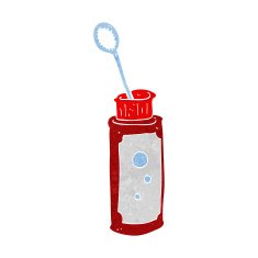 cartoon bubble blower N10