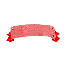 heraldry scroll banner cartoon N11