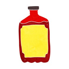 Cartoon Water Bottle N77