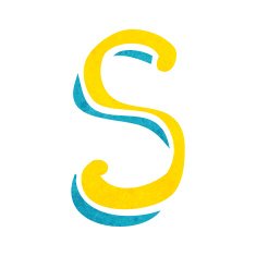 cartoon letter s N14