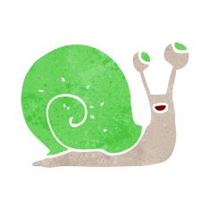 Cartoon Snail N97