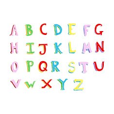 cartoon alphabet N28