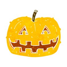 Cartoon Pumpkin N62