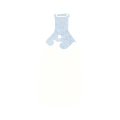 cartoon bottle of milk N3