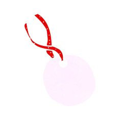 cartoon gift tag N18