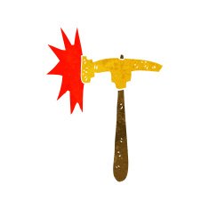 Cartoon Hammer N45