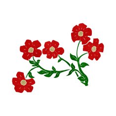 Cartoon Flowers N78