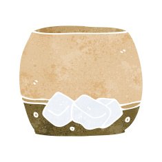 cartoon whisky in glass N8