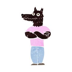 Cartoon Werewolf N33