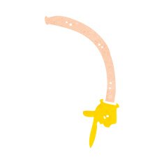 cartoon pointing arm N24