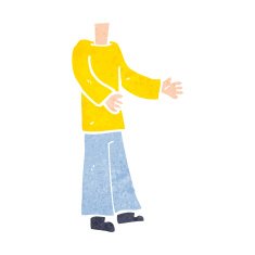 cartoon body (mix and match cartoons or add own photos) N74