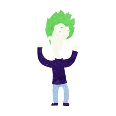 cartoon vampire man N108