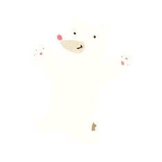 Cartoon Polar Bear N91
