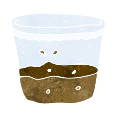 cartoon glass of rum N6