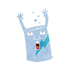 cartoon soda can character N7