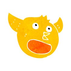 cartoon happy bird N34