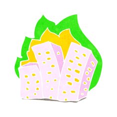 cartoon burning buildings N10