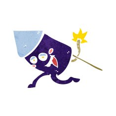 cartoon funny firework character N19