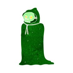 cartoon spooky halloween costume N15