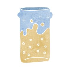 cartoon pint of beer N12