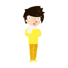 cartoon friendly man N24