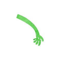 cartoon monster arm N81