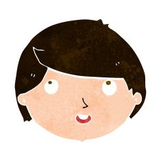 Cartoon Happy Face N52