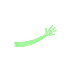 cartoon monster arm N93