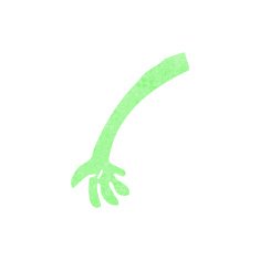cartoon monster arm N94