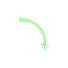 cartoon monster arm N98