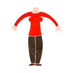 cartoon body (mix and match cartoons or add own photos) N79