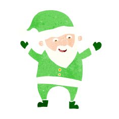 Cartoon Santa Claus N330
