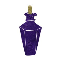 cartoon perfume fragrance bottle N8