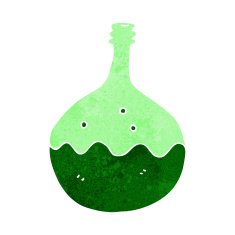 cartoon bubbling chemicals N24