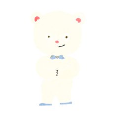 cartoon cute little bear N15