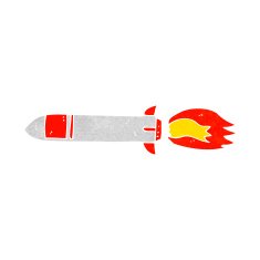 Cartoon Missile N31