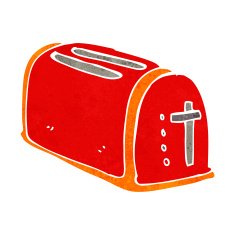 Cartoon Toaster N21