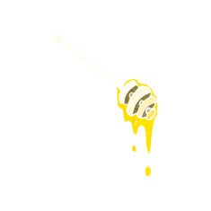 cartoon honey stick N10