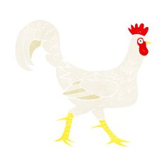 cartoon cockerel N29