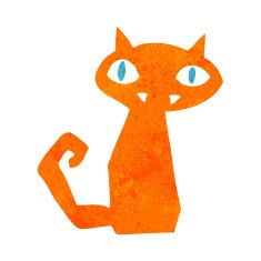 Cartoon Cat N220
