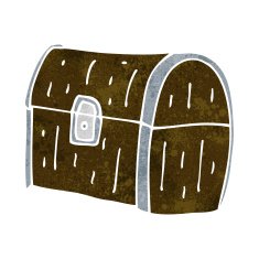 Cartoon Treasure Chest N20