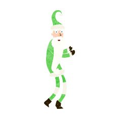 Cartoon Santa Claus N334