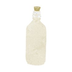 cartoon traditional bottle N20