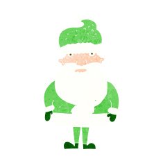 Cartoon Santa Claus N335