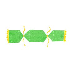 cartoon christmas cracker N45