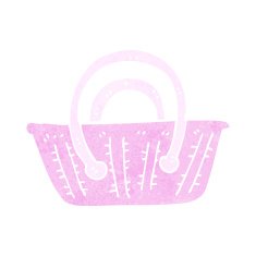 Cartoon Basket N8