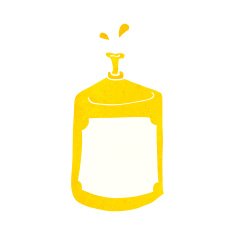 cartoon squirting bottle N9