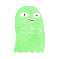 funny cartoon ghost N86