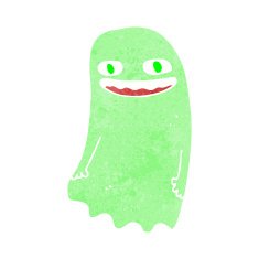 funny cartoon ghost N90