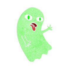 funny cartoon ghost N91
